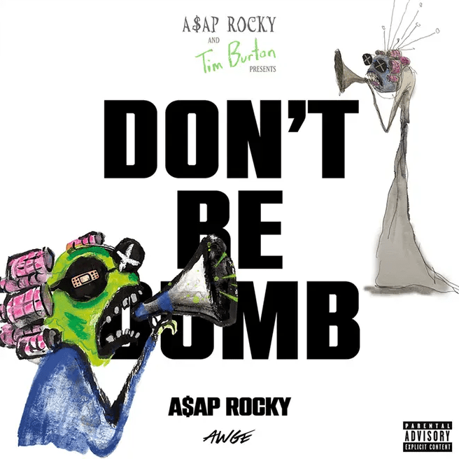 ASAP Rocky - Don't Be Dumb (Black & White Color) Vinyl LP - GOOD ASAP Rocky - Don't Be Dumb (Black & White Color) Vinyl LP - GOOD