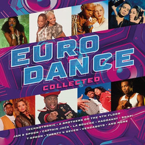 Various - Eurodance Collected (Pink & Purple Color) Vinyl LP_600753994870_GOOD TASTE Records