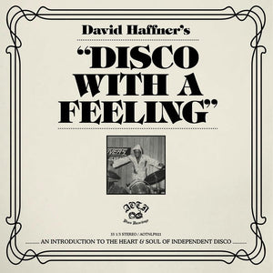 Various - Disco With A Feeling Vinyl LP_5050580715875_GOOD TASTE Records