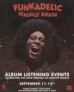 Funkadelic "Maggot Brain" Listening Party - Friday, September 11 at GOOD TASTE Records - GOOD TASTE Records