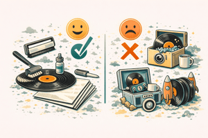Vinyl Accessories You Actually Need (and What’s a Waste of Money) - GOOD TASTE Records