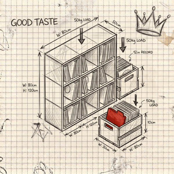 Vinyl Record Storage Ideas That Actually Work - GOOD TASTE Records