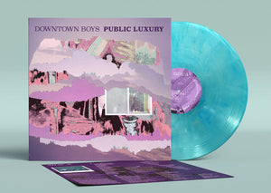 Downtown Boys - Public Luxury (Blue Color) Vinyl LP