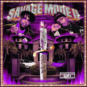 21 Savage & Metro Boomin - Savage Mode II (Red Color) Vinyl LP_GOOD TASTE Records