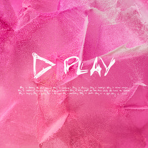 Ed Sheeran - Play (White & Pink Marble Color) Vinyl LP