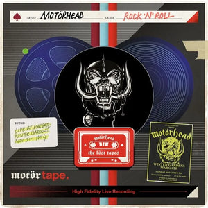 Motörhead - The Lost Tapes, Vol. 8: Live at Margate (Aqua Blue Color) (RSD Black Friday 2026) Vinyl LP
