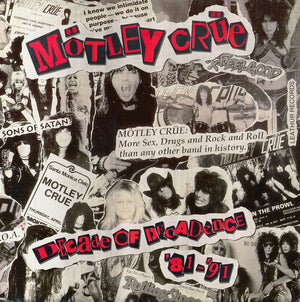 Mötley Crüe - Decade of Decadence '81-'91 (Black & White Marble Color) (RSD Black Friday 2026) Vinyl LP