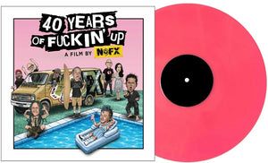 NOFX - 40 Years of Fuckin' Up: Soundtrack (Pink Color) Vinyl LP