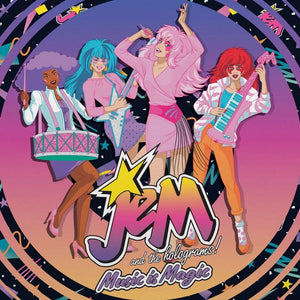 Jem And The Holograms - Music Is Magic (Tidal Wave Blue Color) Vinyl LP