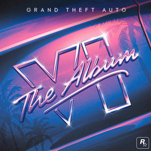 Grand Theft Auto VI: The Album (Indie Exclusive Marble Pink/Blue Splatter Colored Vinyl 2LP)