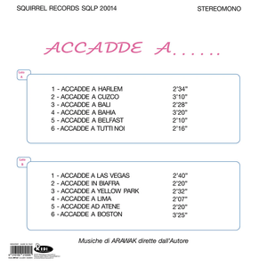 Arawak - Accadde A… (RSD 2025 Unofficial Release) Vinyl LP_GOOD TASTE Records