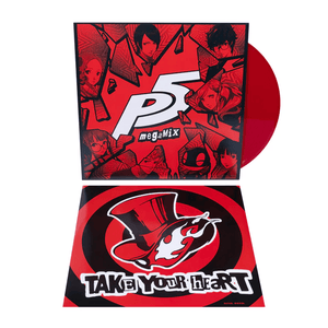 Atlus Sound Team - Persona 5 Megamix Soundtrack (Red Color) Vinyl LP_GOOD TASTE Records