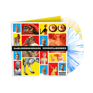 Bloodhound Gang - Hooray For Boobies (Blue & White Splatter Color) Vinyl LP_GOOD TASTE Records