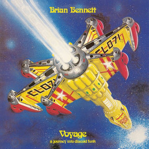 Brian Bennett - Voyage (A Journey Into Discoid Funk) (Blue & Black Swirl Color) Vinyl LP_848064013570_GOOD TASTE Records