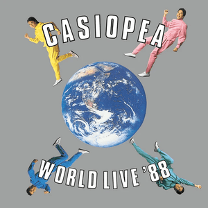 Casiopea - World Live '88 (Clear Sky Blue Color) Vinyl LP_GOOD TASTE Records