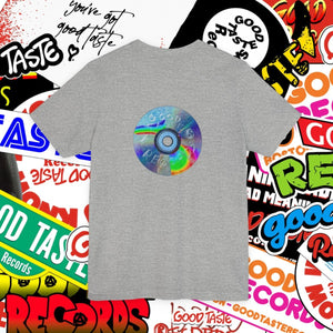 CD Burning Party Tee_GOOD TASTE Records