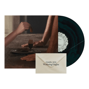 Charli xcx - Wuthering Heights (Original Soundtrack) (Numbered, Dark Swirl Green Color) (Ribbon Wrapped) Vinyl LP (Copy)_GOOD TASTE Records