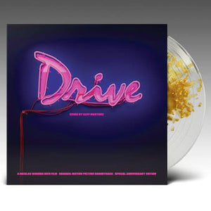 Cliff Martinez - Drive 5 (Original Soundtrack) (Clear & Gold Splatter Color) Vinyl LP_GOOD TASTE Records