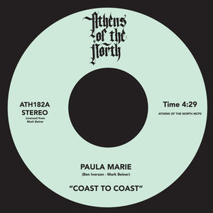 Coast to Coast - Paula Marie Vinyl 7"_ATH182 7_GOOD TASTE Records