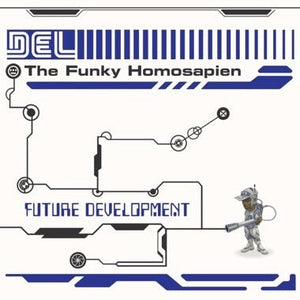 Del the Funky Homosapien - Future Development (Metallic Blue Color) Vinyl LP_GOOD TASTE Records