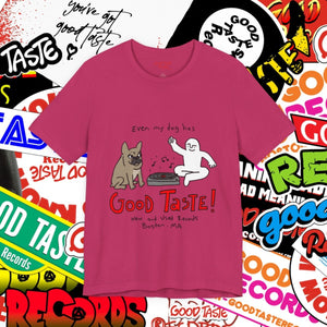 Dog TASTE Tee_GOOD TASTE Records