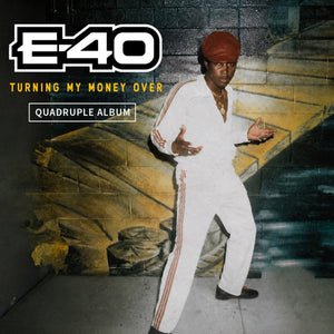 E-40 - Turning My Money Over (Gold Color) Vinyl LP_GOOD TASTE Records