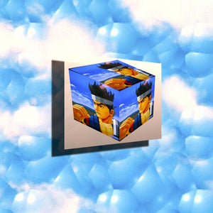 ESPRIT 空想 - Virtua.zip (Blue Black Splatter Over Transparent Color) Vinyl LP_GOOD TASTE Records