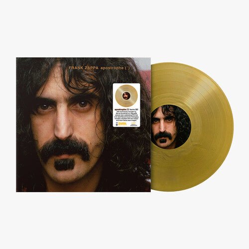 Frank Zappa - Apostrophe (50th Anniversary Metallic Gold Color) Vinyl LP_602465639865_GOOD TASTE Records