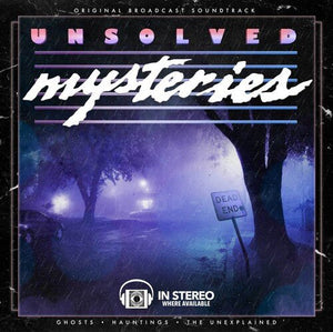 Gary Malkin - Unsolved Mysteries (Original Broadcast Soundtrack) Vinyl LP_643157444763_GOOD TASTE Records