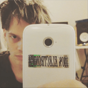 George Clanton - 100% Electronica (Neon Yellow & Green Splatter Color) Vinyl LP_GOOD TASTE Records