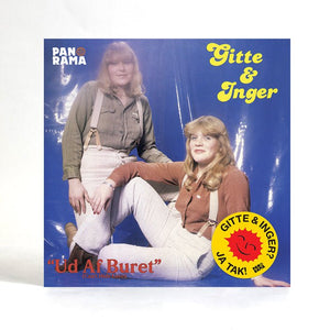 Gitte & Inger - Ud Af Buret Vinyl 7"_5060202597833_GOOD TASTE Records