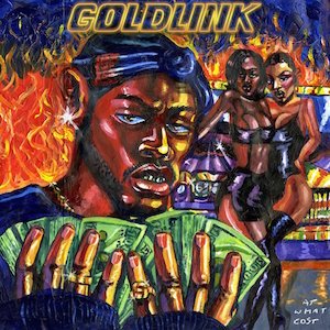 Goldlink - At What Cost (Orange & Blue Galaxy Color) Vinyl LP_GOOD TASTE Records