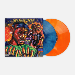 Goldlink - At What Cost (Orange & Blue Galaxy Color) Vinyl LP_GOOD TASTE Records