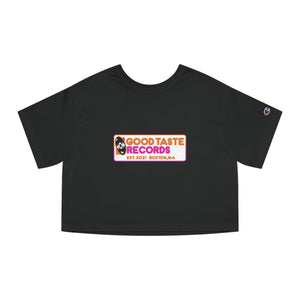 GOODunks Women's Cropped T-Shirt_GOOD TASTE Records