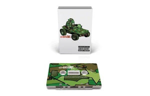 Gorillaz - Gorillaz (self-titled) (Brick & Mortar Exclusive White w/ Camouflage Print) Cassette_GOOD TASTE Records