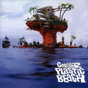 Gorillaz - Plastic Beach (Brick & Mortar Exclusive Half-Speed Mastered Blue, Green & Orange Color) Vinyl LP_GOOD TASTE Records
