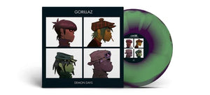 Gorillaz - Demon Days (Brick & Mortar Exclusive Half-Speed Mastered Green, Purple & Red Color) Vinyl LP