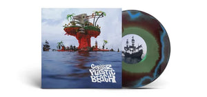 Gorillaz - Plastic Beach (Brick & Mortar Exclusive Half-Speed Mastered Blue, Green & Orange Color) Vinyl LP