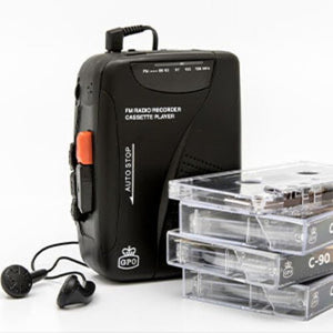 GPO GPOPCP Portable Cassette Player_GOOD TASTE Records