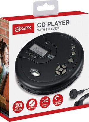 GPX PC332B Portable CD Player_GOOD TASTE Records