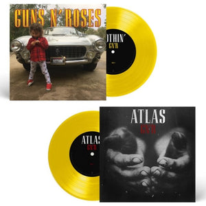 Guns N Roses - Nothin b/w Atlas (Canary Yellow Color) Vinyl 7"_GOOD TASTE Records