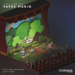 Hotline Sehwani - Video Game LoFi: Paper Mario Vinyl LP_811576039086_GOOD TASTE Records