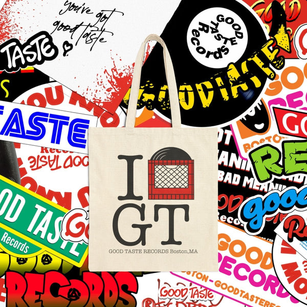 I Dig GT Canvas Tote__GOOD TASTE Records