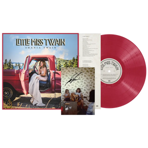 Shania Twain - Little Miss Twain (Signed) (Rosie Red Color) Vinyl LP