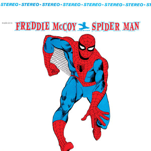 Freddie McCoy - Spider Man (60th Anniversary Clear with Red & Blue Swirl Color) Vinyl LP