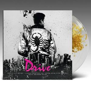 Cliff Martinez - Drive 10 (Original Soundtrack) (Clear & Gold Splatter Color) Vinyl LP
