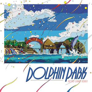 Retro Game Remix - Dolphin Park (Music from Wave Race 64) (Transparent Blue Color) Vinyl LP