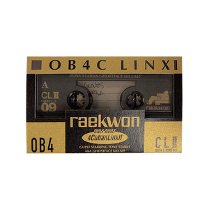 Raekwon - Only Built 4 Cuban Linx... Part II (Blank Tape Edition) Cassette