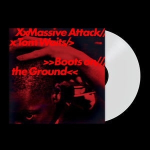Massive Attack & Tom Waits - Boots on the Ground (Random Red, White and Blue Color) Vinyl 12"