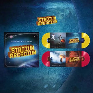Red Hot Chili Peppers - Stadium Arcadium (20th Anniversary Canary Yellow & Apple Red Color) Vinyl LP